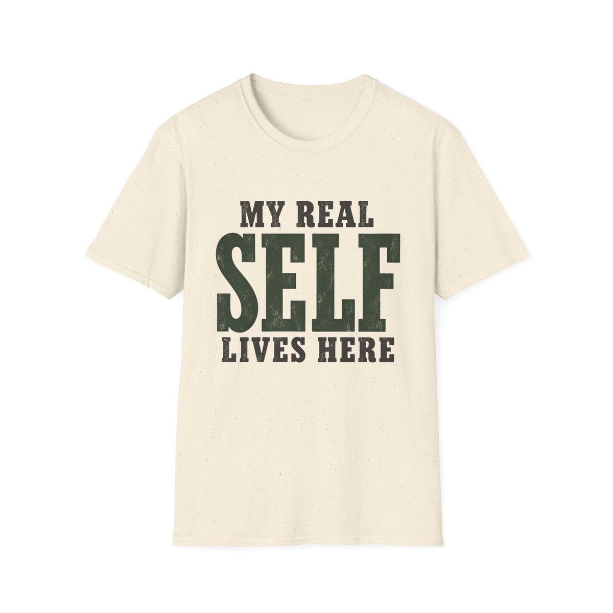 My Real Self Lives Here. T-Shirt