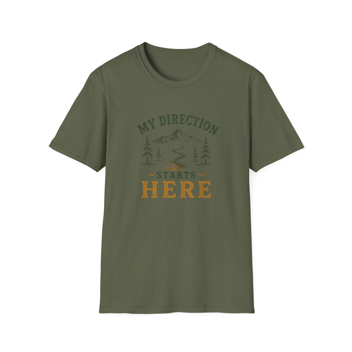 My Direction Starts Here. T‑Shirt
