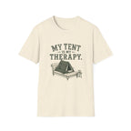 My Tent Is My Therapy. T‑Shirt