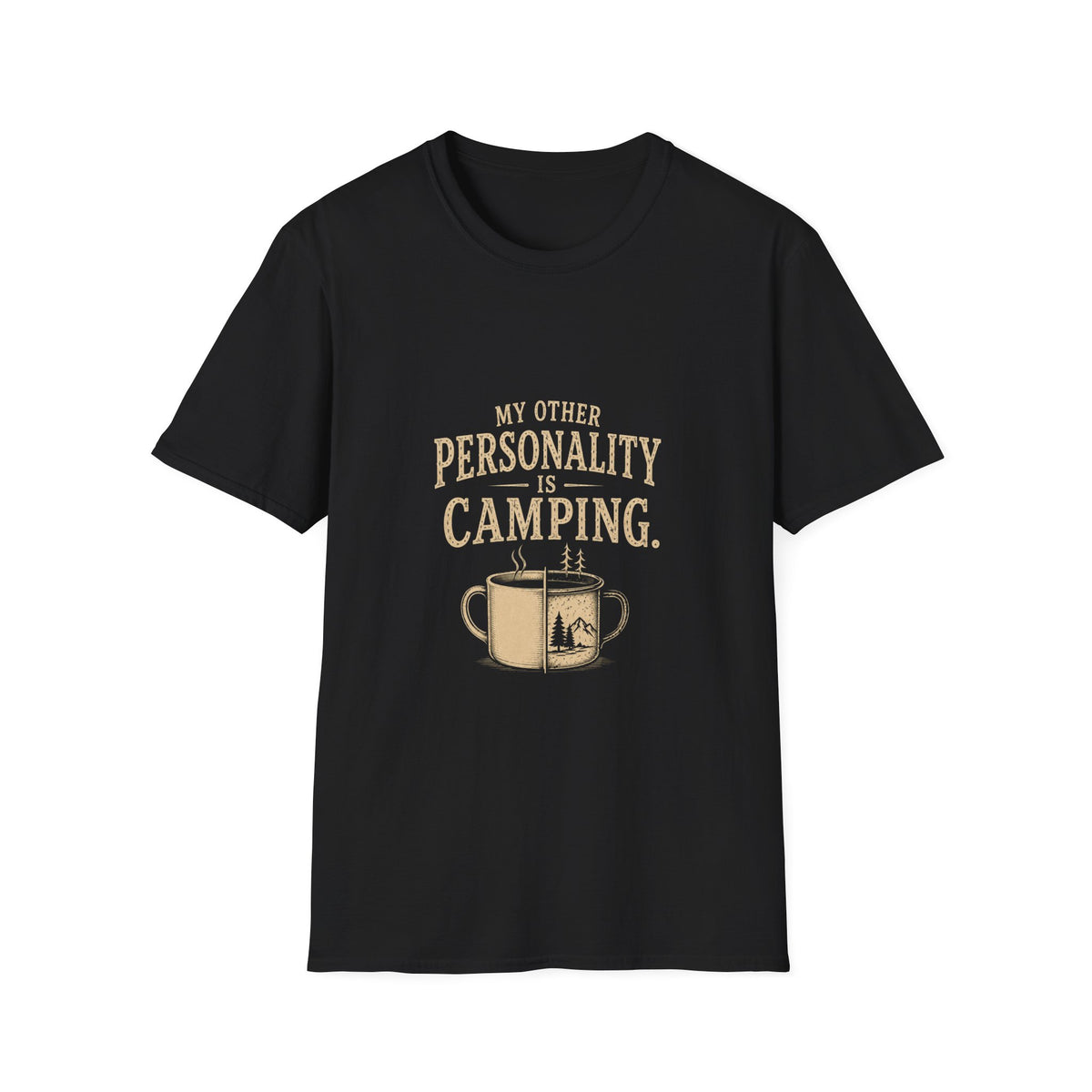 My Other Personality is Camping. T‑Shirt
