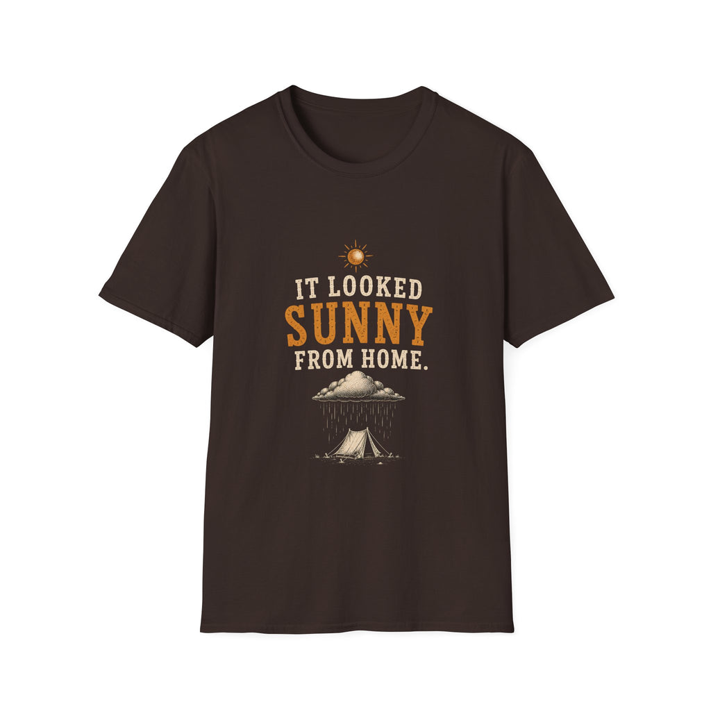 It Looked Sunny From Home. T‑Shirt