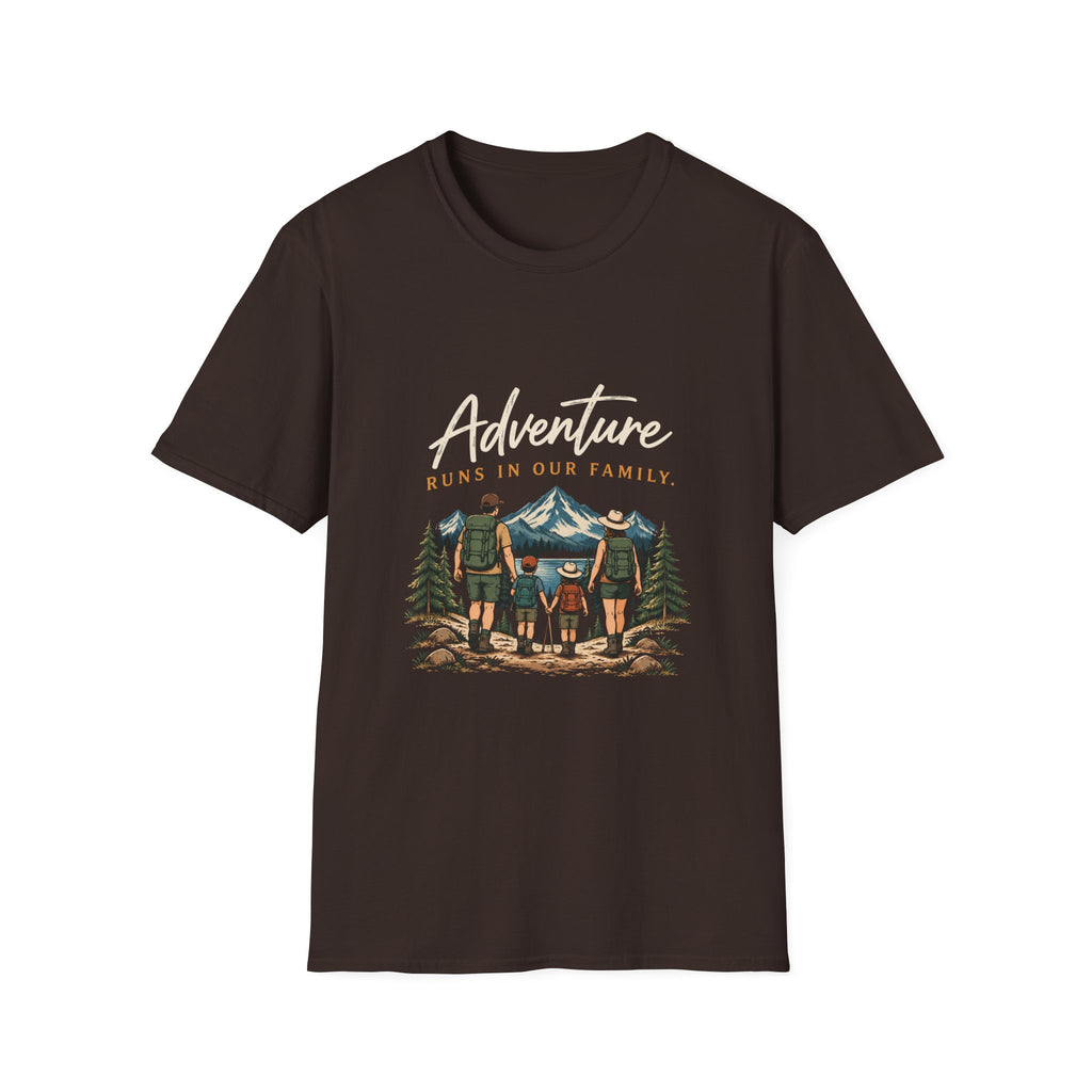 Adventure Runs In Our Family. T-Shirt