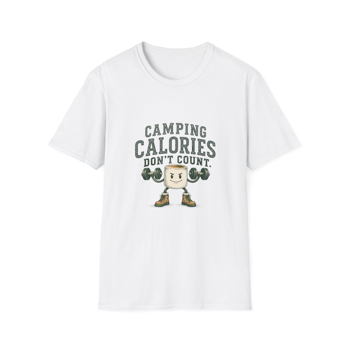 Camping Calories Don't Count. T‑Shirt