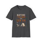 Nature Turned The Fan On. T‑Shirt