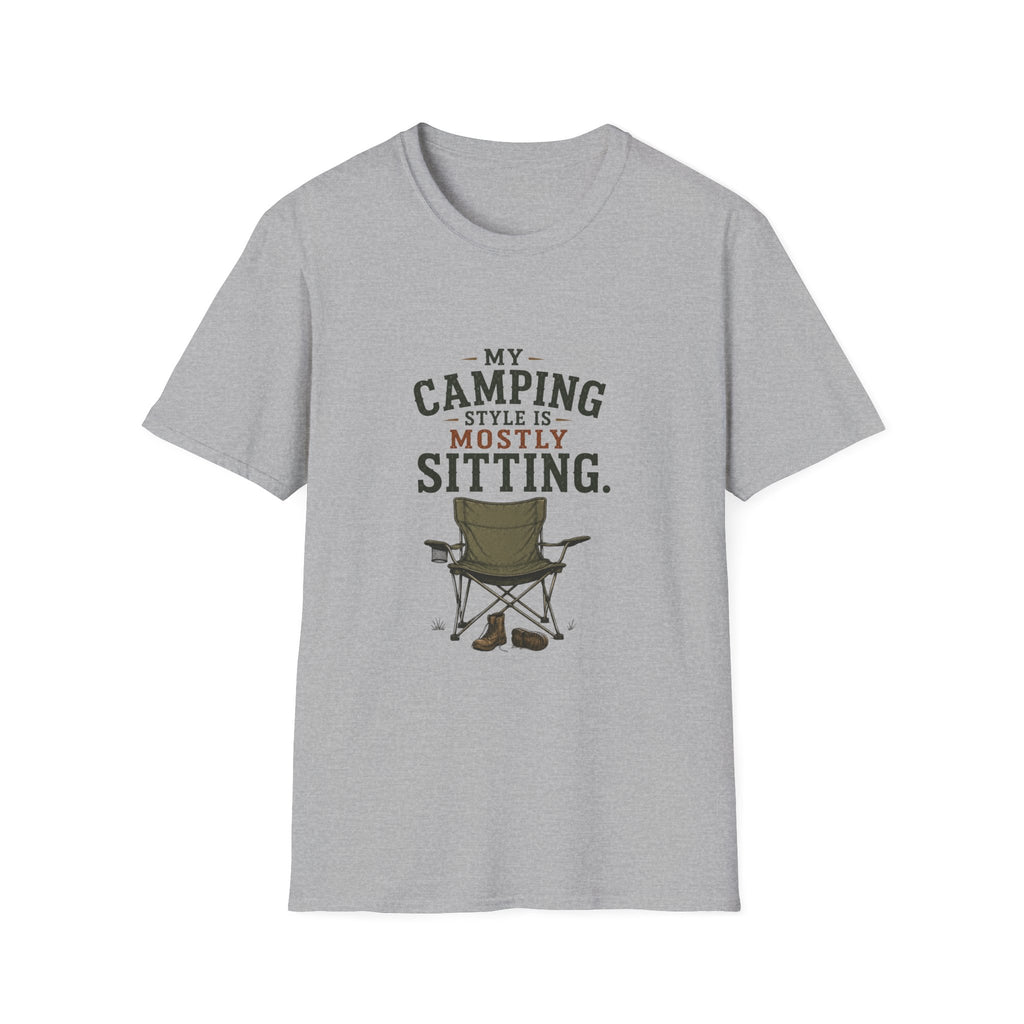 My Camping Style Is Mostly Sitting. T‑Shirt