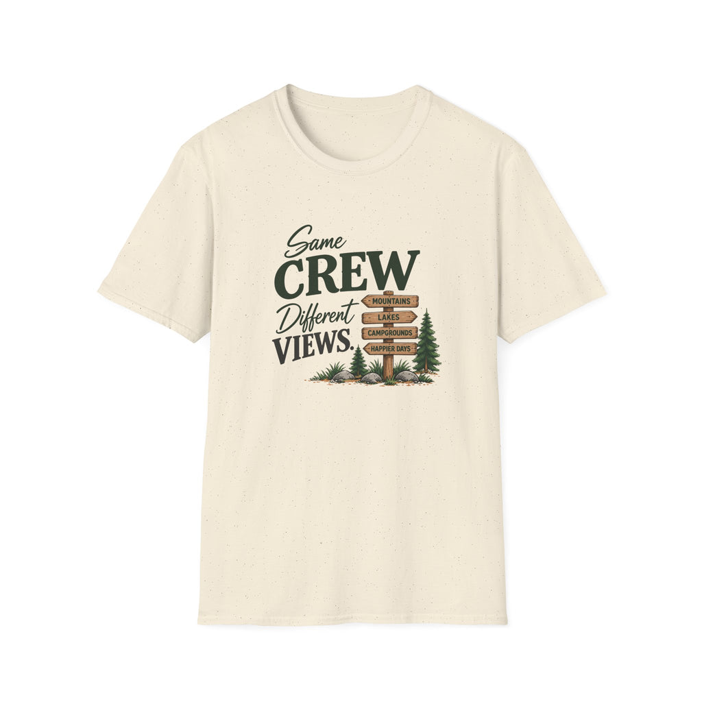 Same Crew. Different Views. T-Shirt