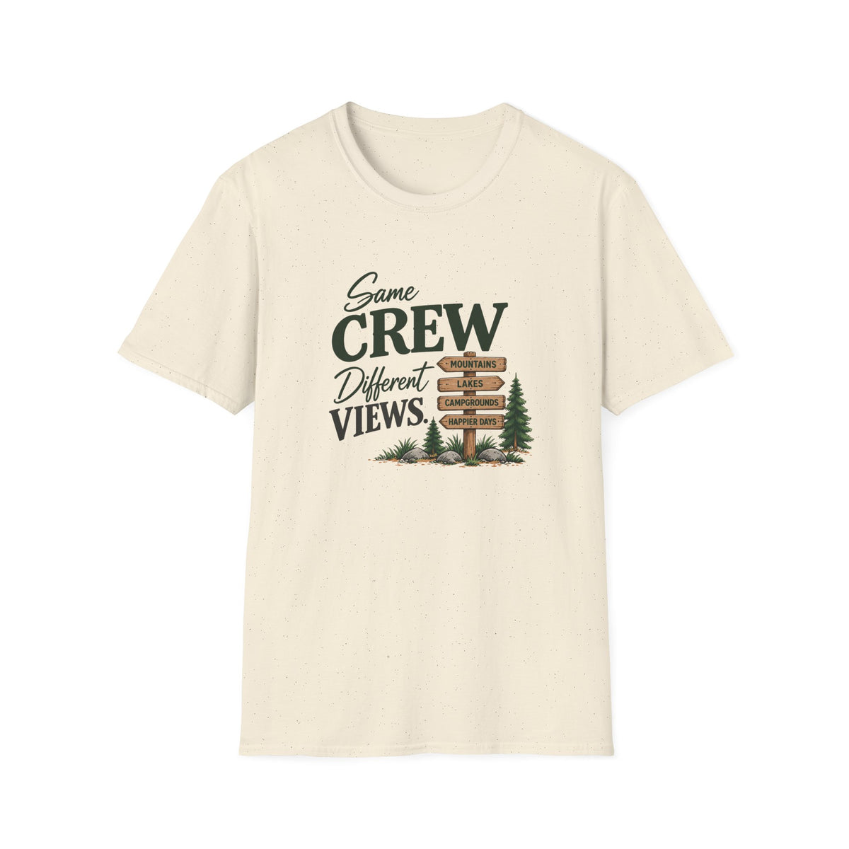 Same Crew. Different Views. T-Shirt
