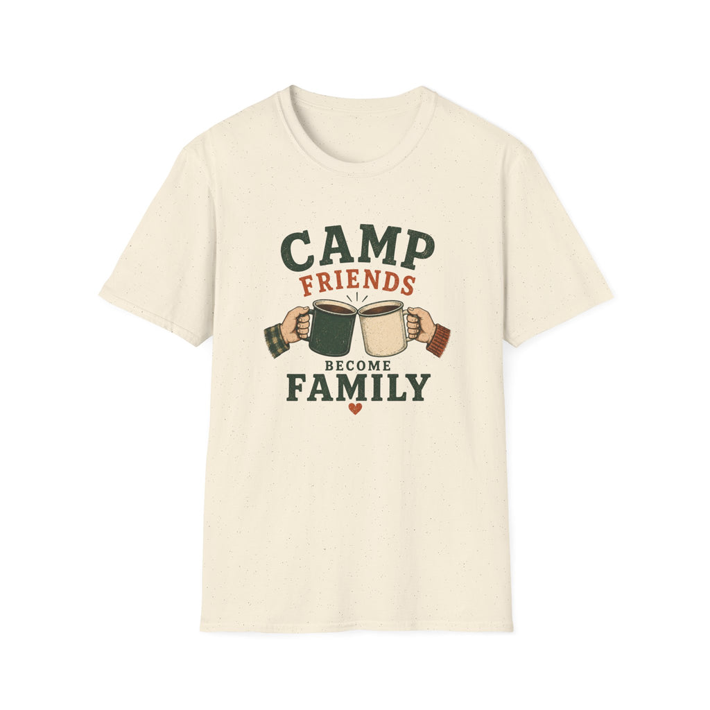 Camp Friends Become Family T‑Shirt