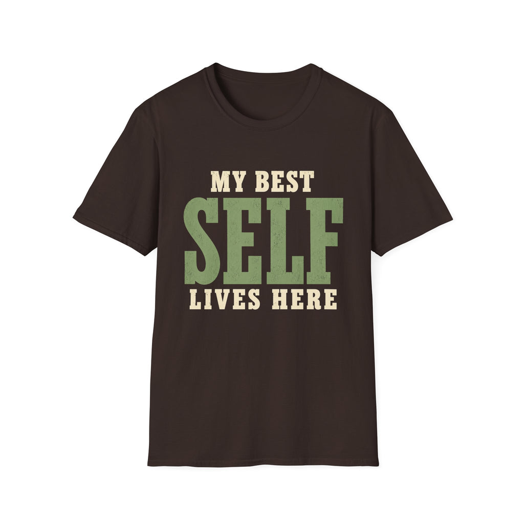 My Best Self Lives Here. T-Shirt