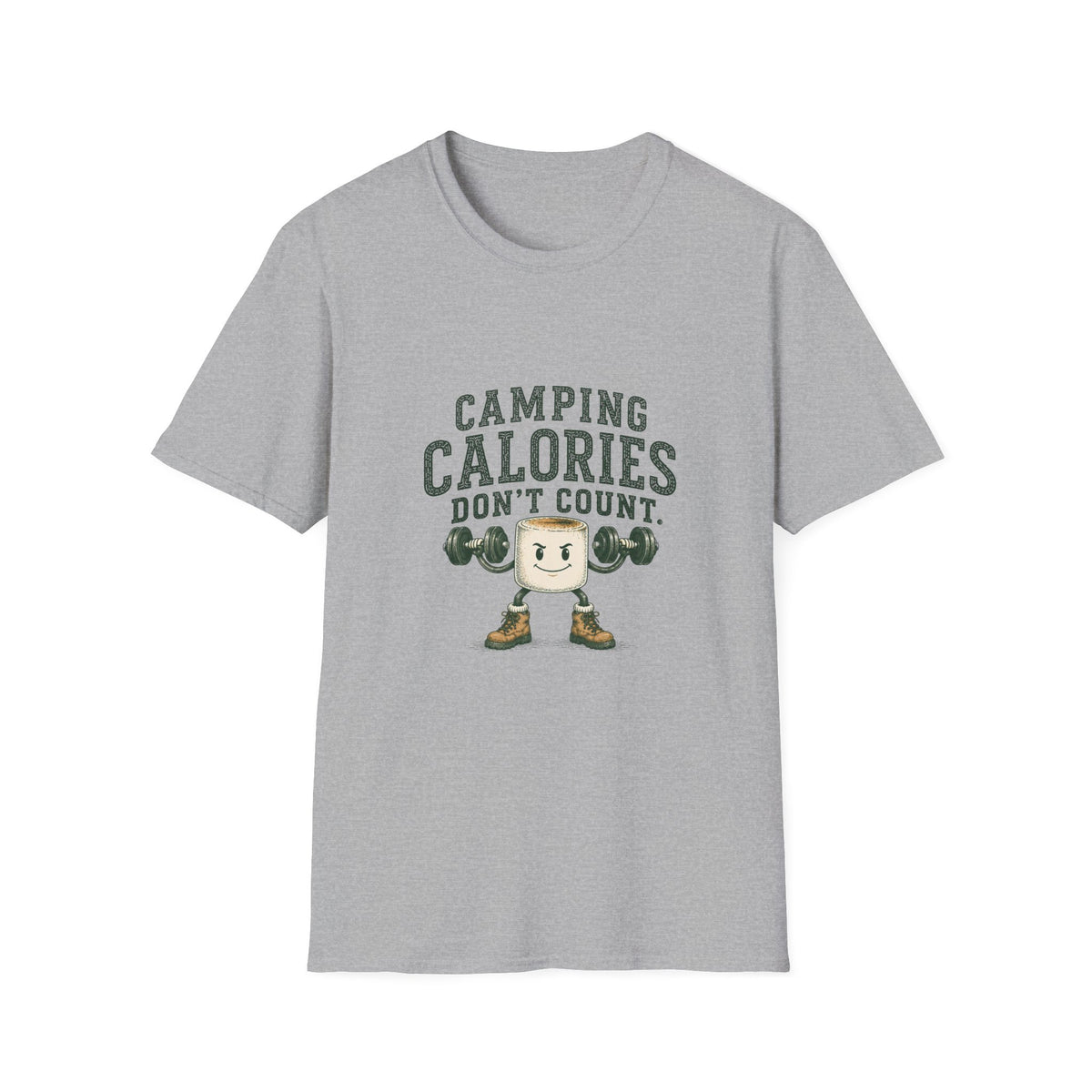 Camping Calories Don't Count. T‑Shirt