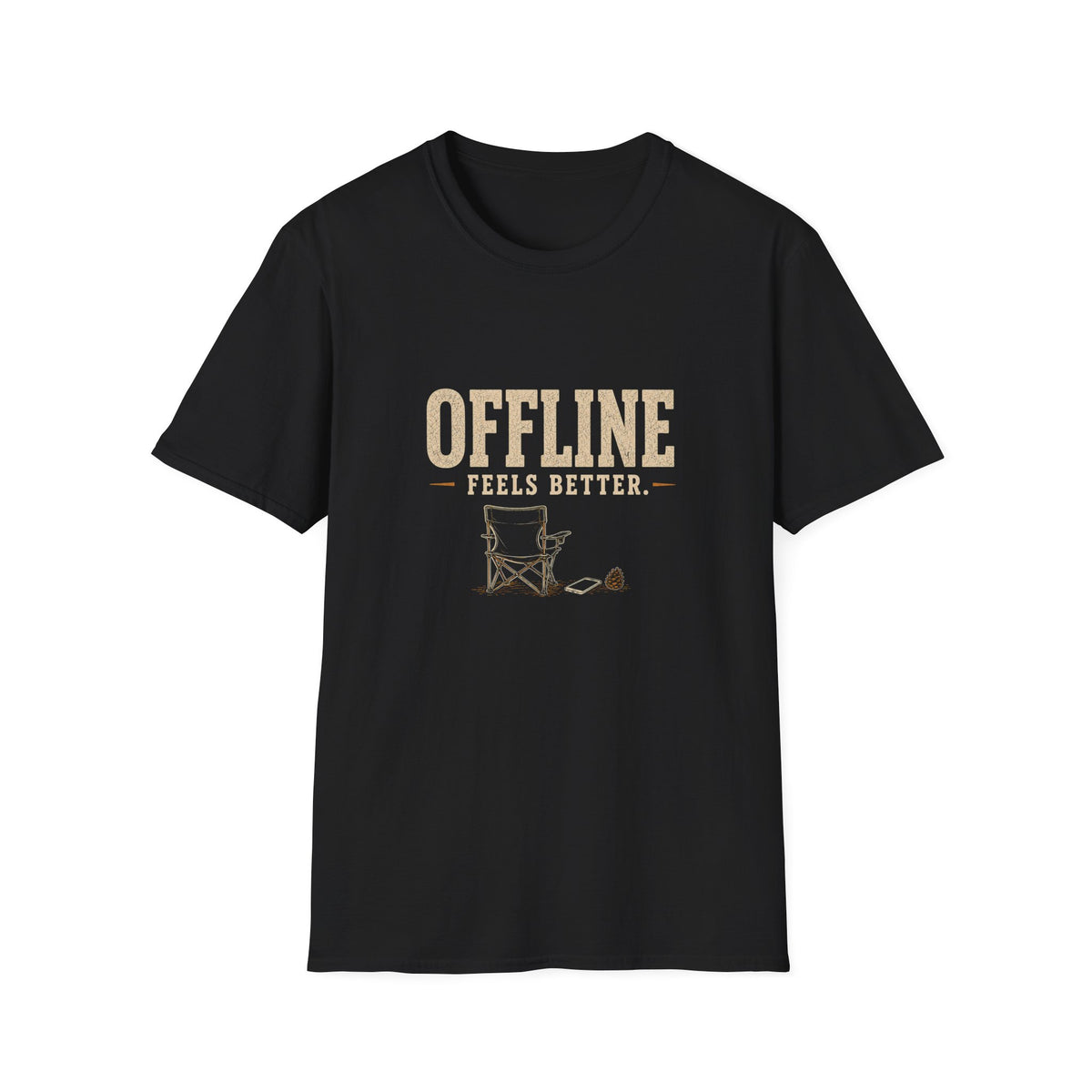 Offline Feels Better. T-Shirt