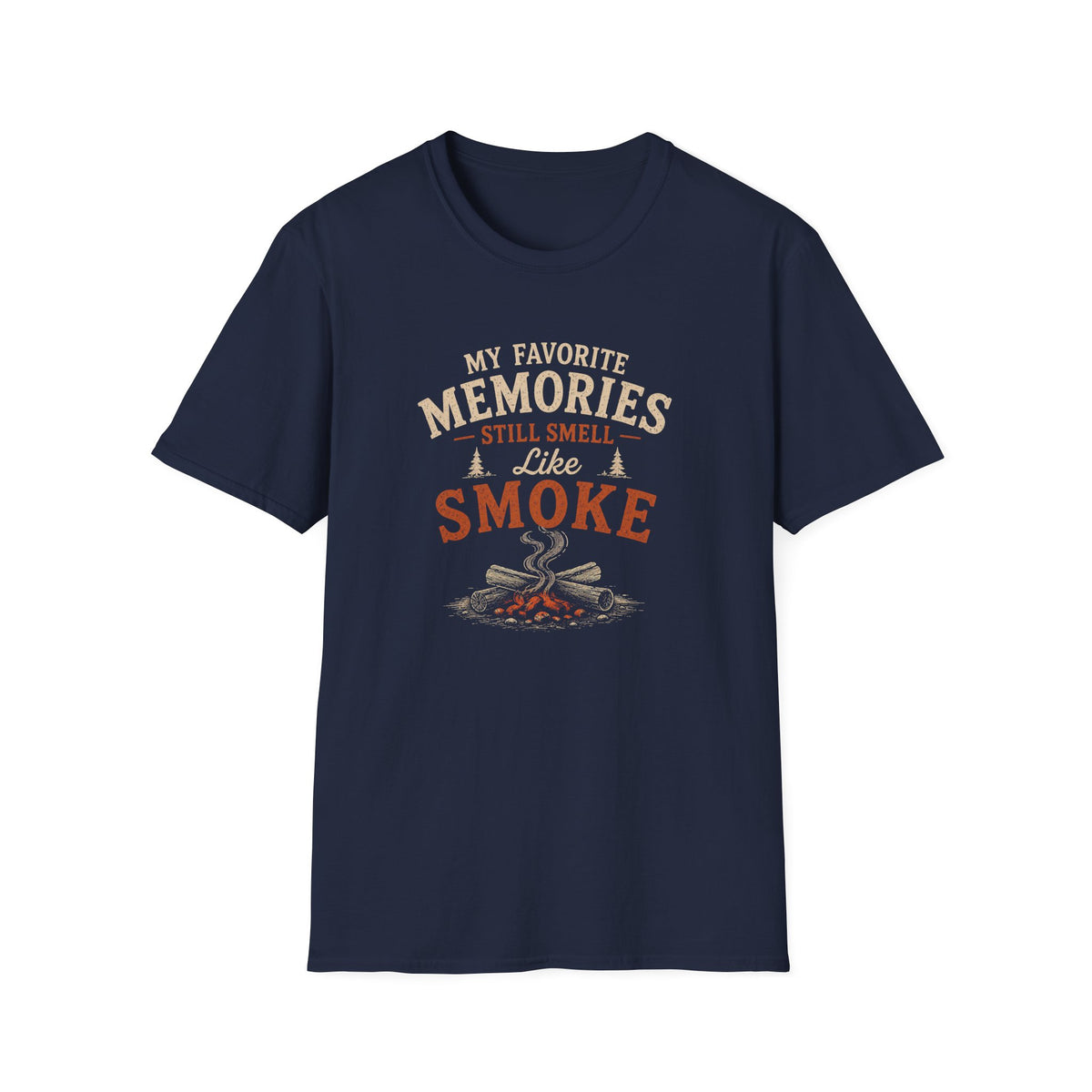 My Favorite Memories Still Smell Like Smoke. T‑Shirt