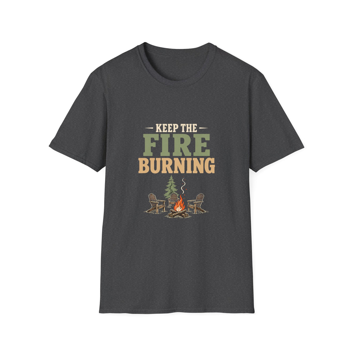 Keep The Fire Burning. T-Shirt