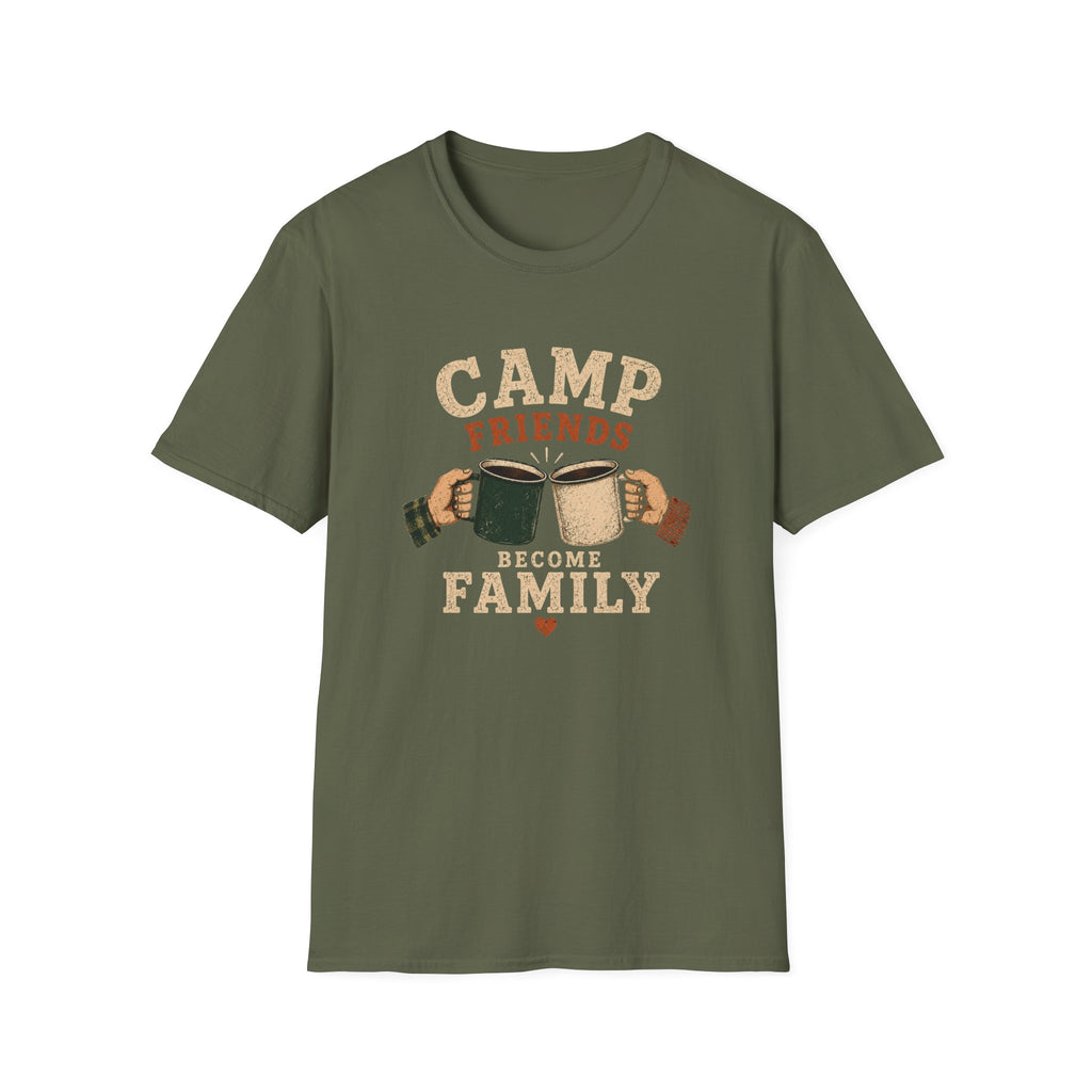Camp Friends Become Family T‑Shirt