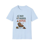 Nap. Wander. Repeat. T-Shirt