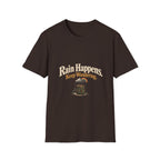 Rain Happens. Keep Wandering. T‑Shirt