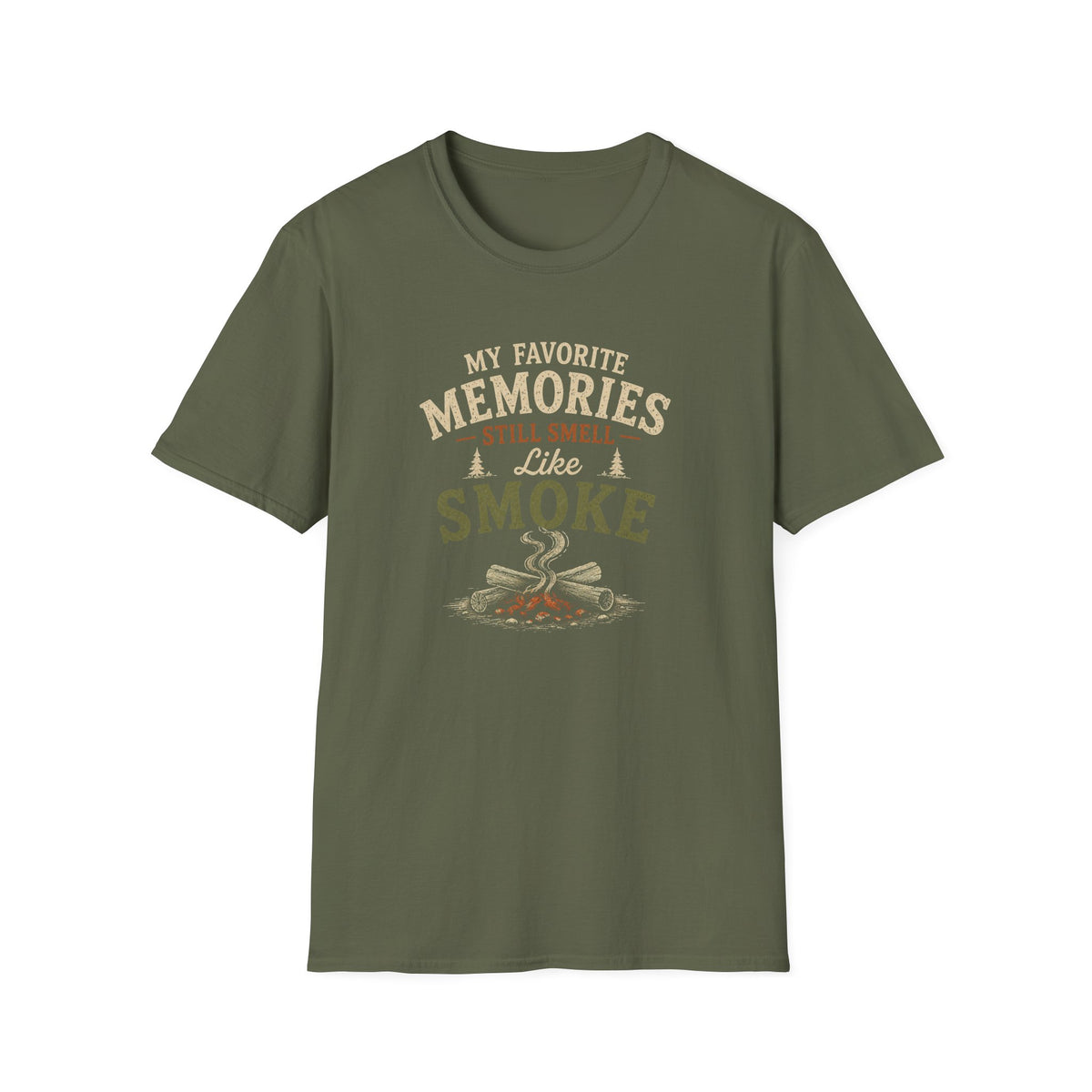 My Favorite Memories Still Smell Like Smoke. T‑Shirt