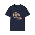 My Mascara Survived The Campfire. T‑Shirt