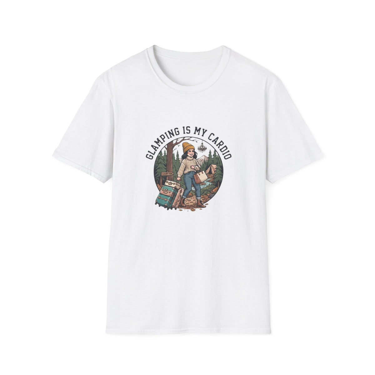 Glamping Is My Cardio T-Shirt