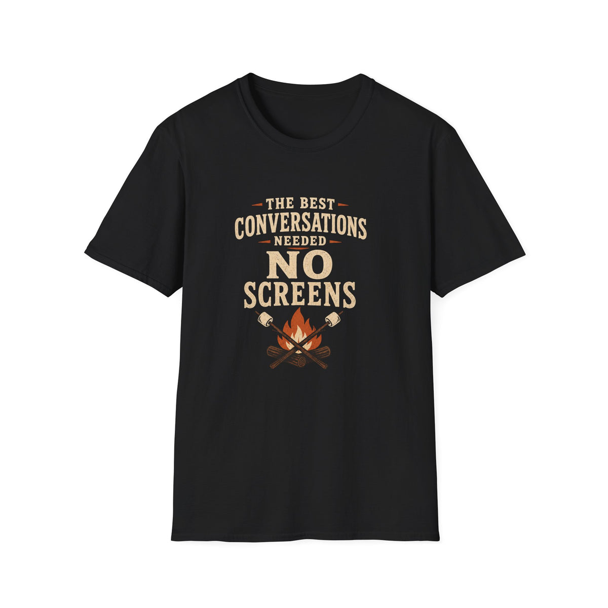 The Best Conversations Needed No Screens T-Shirt