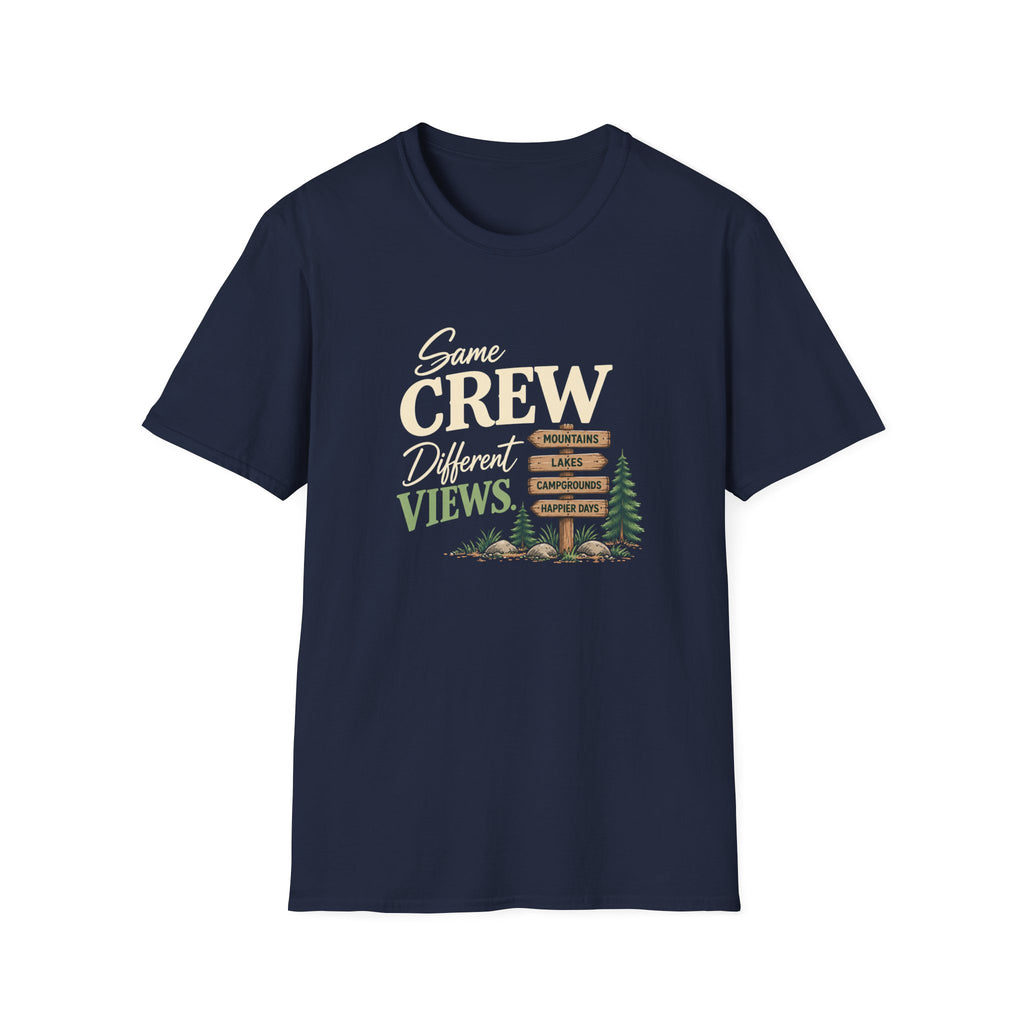 Same Crew. Different Views. T-Shirt