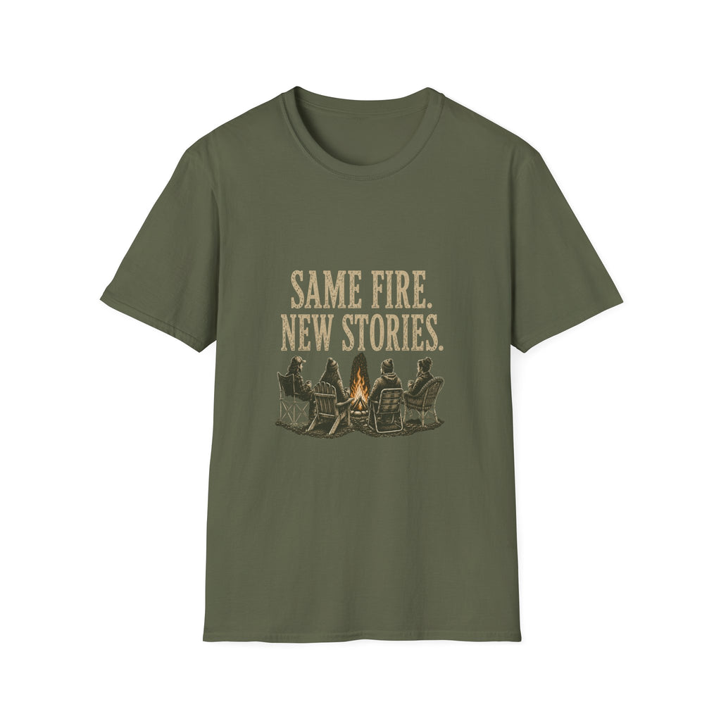 Same Fire. New Stories. T‑Shirt