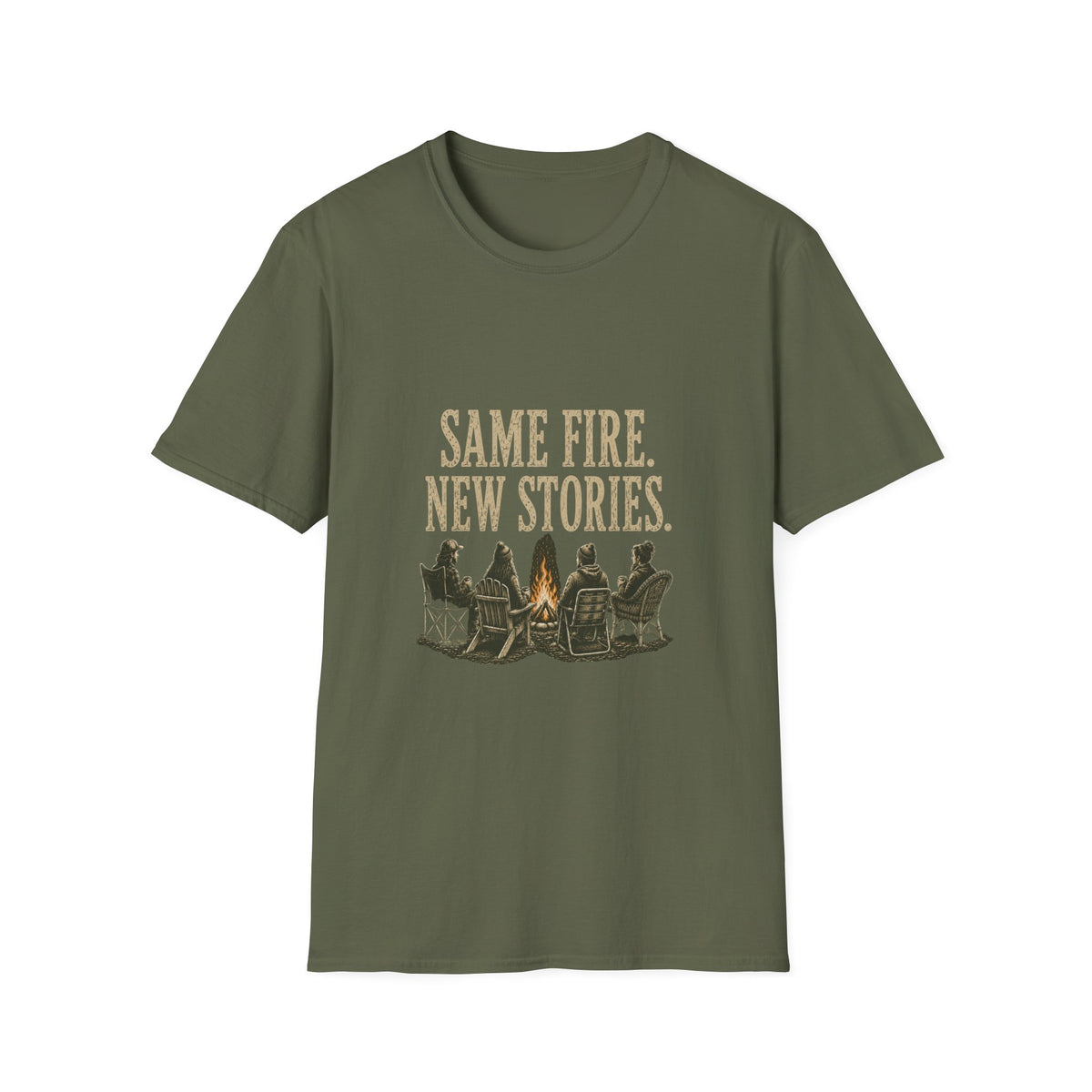 Same Fire. New Stories. T‑Shirt