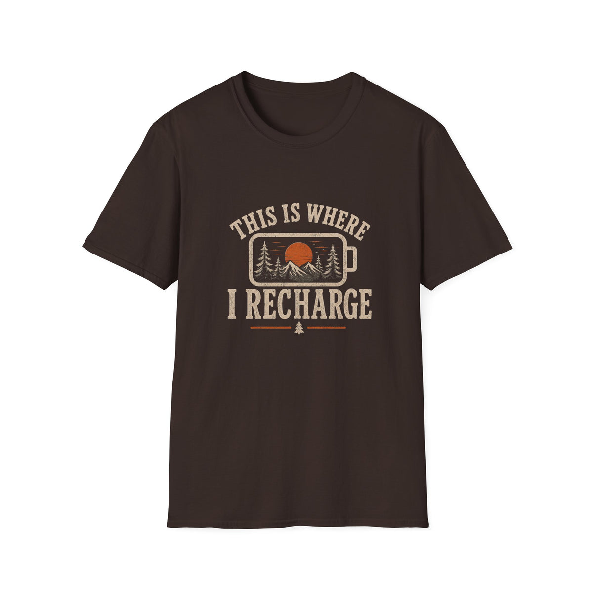This Is Where I Recharge T‑Shirt