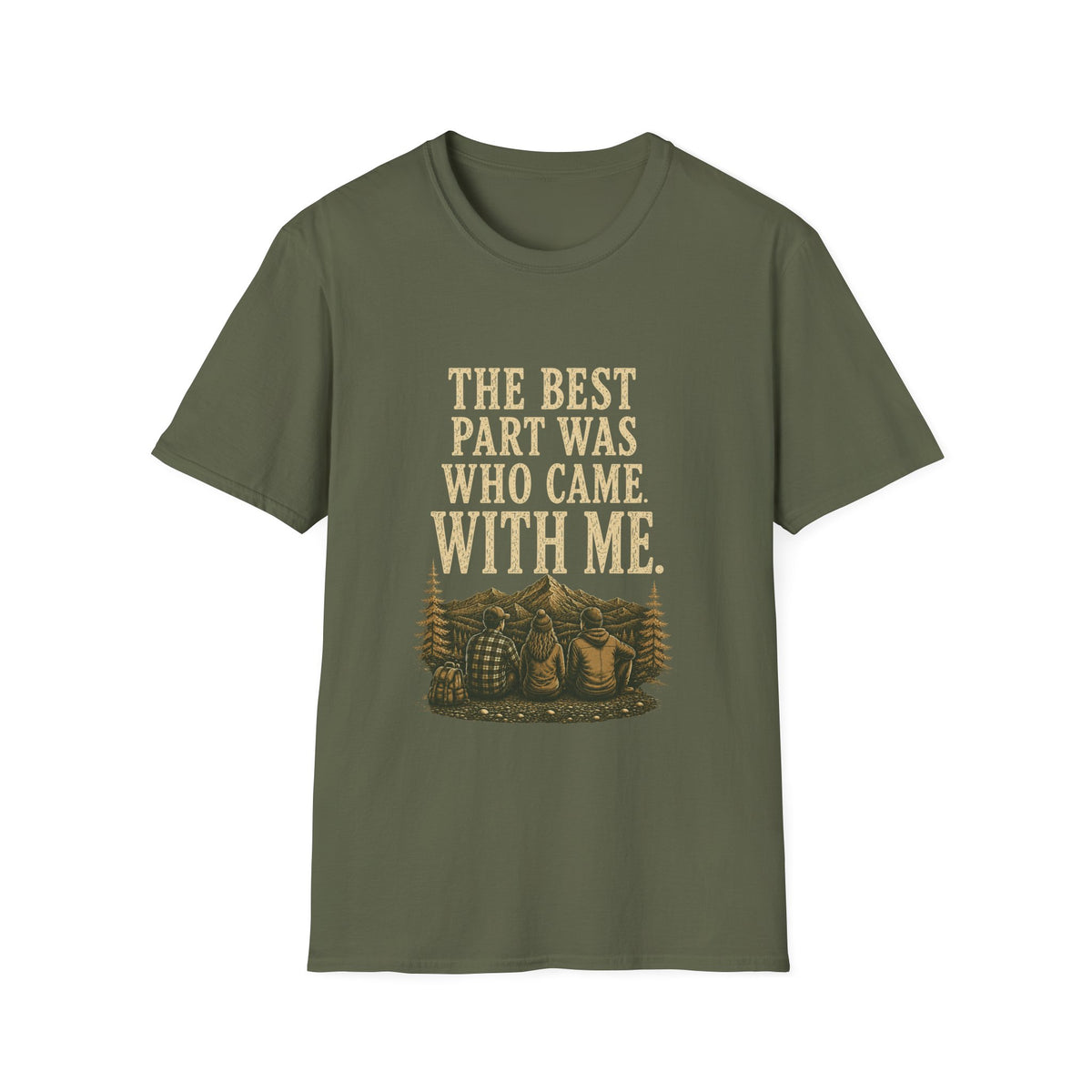 The Best Part Was Who Came with Me. T‑Shirt