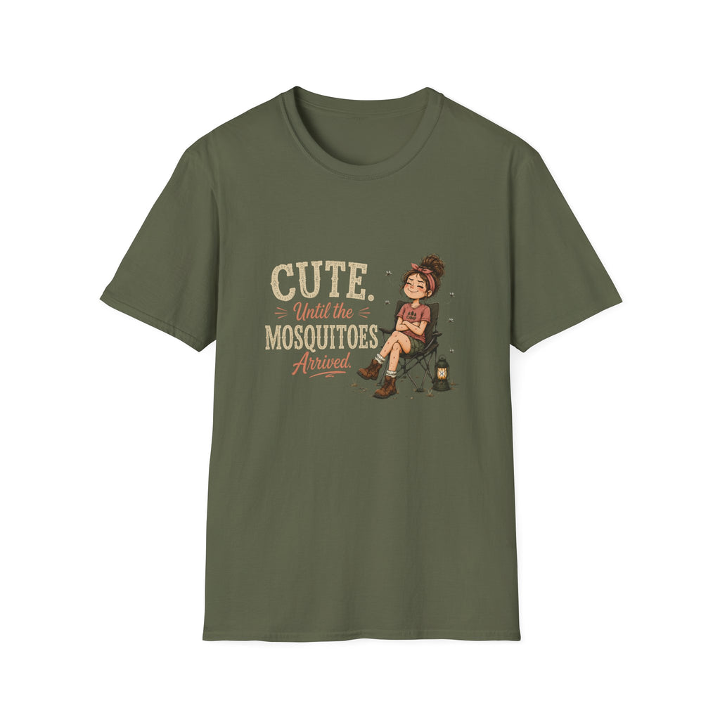 Cute. Until The Mosquitoes Arrived. T‑Shirt