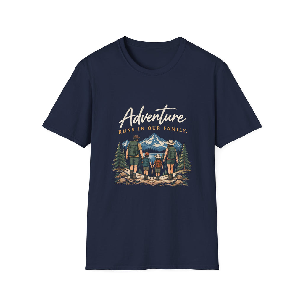 Adventure Runs In Our Family. T-Shirt