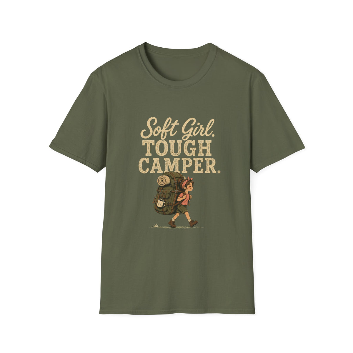 Soft Girl, Tough Camper T-Shirt