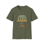 Keep The Fire Burning. T-Shirt