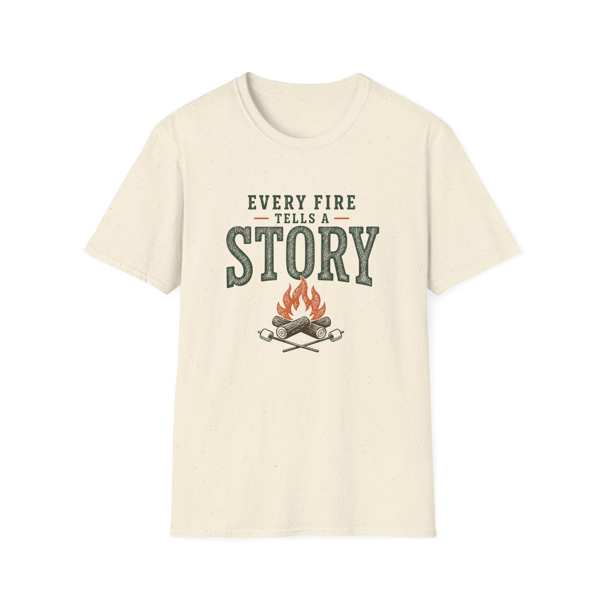 Every Fire Tells A Story. T‑Shirt