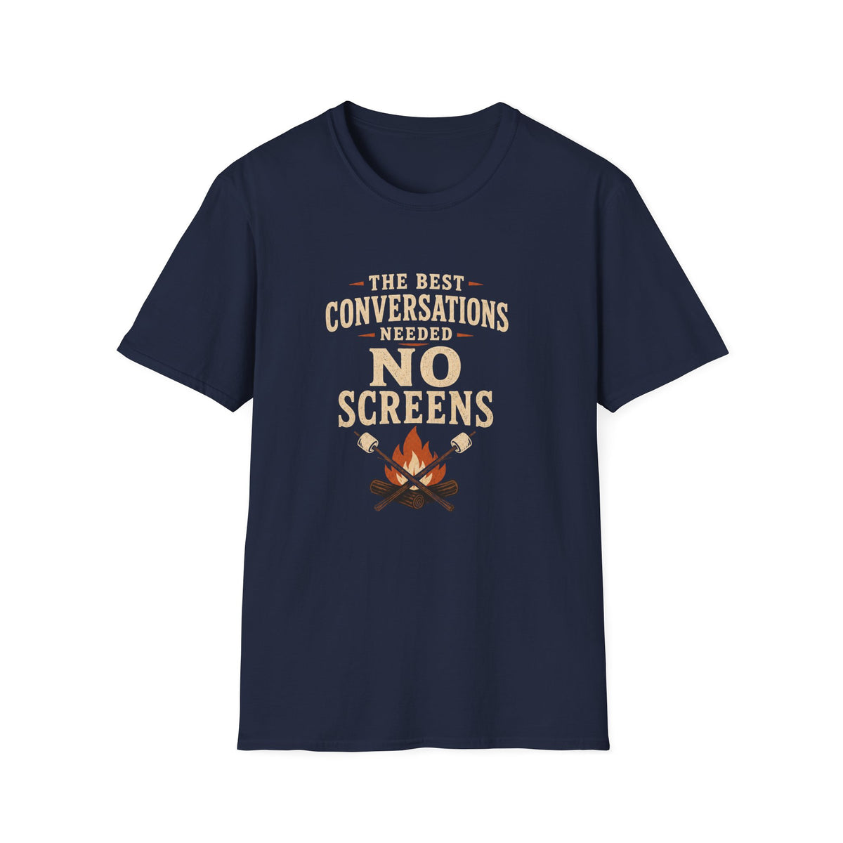The Best Conversations Needed No Screens T-Shirt