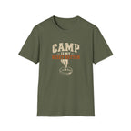 Camp Is My Reset Button. T-Shirt
