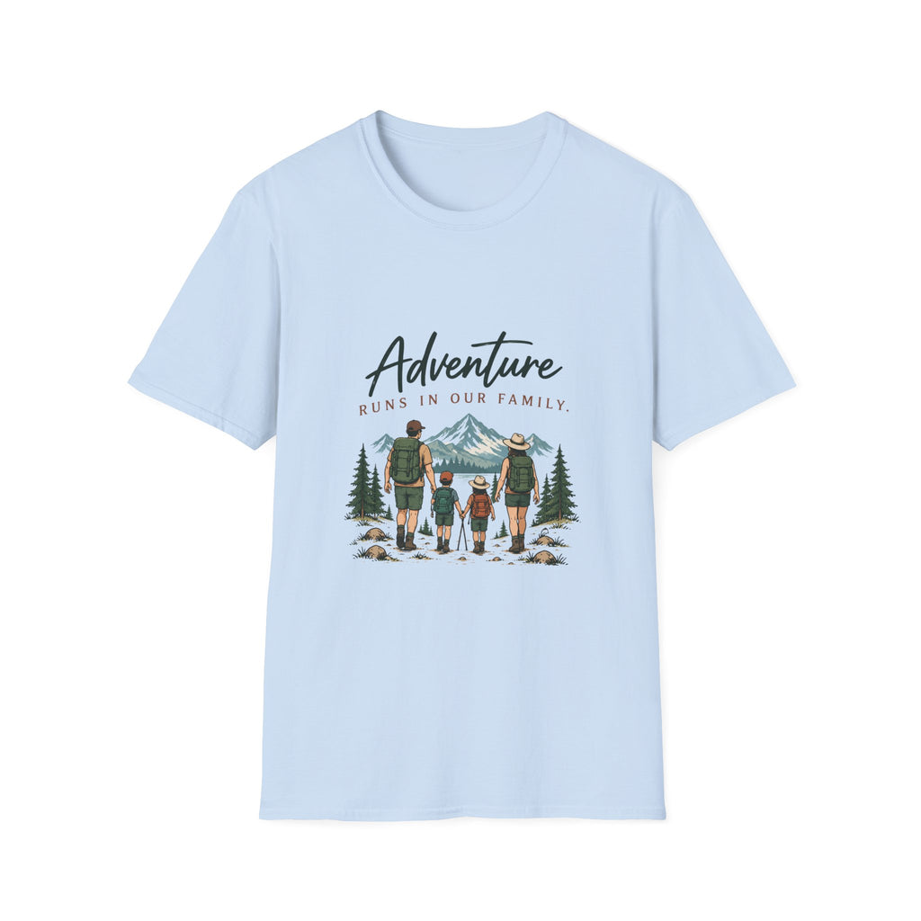 Adventure Runs In Our Family. T-Shirt