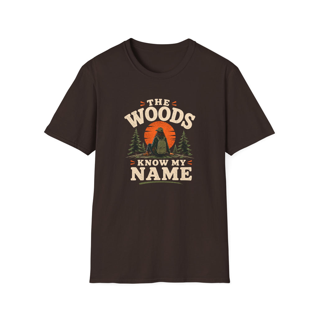 The Woods Know My Name. T‑Shirt