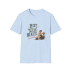 Hot Girl Hikes...Eventually. T‑Shirt