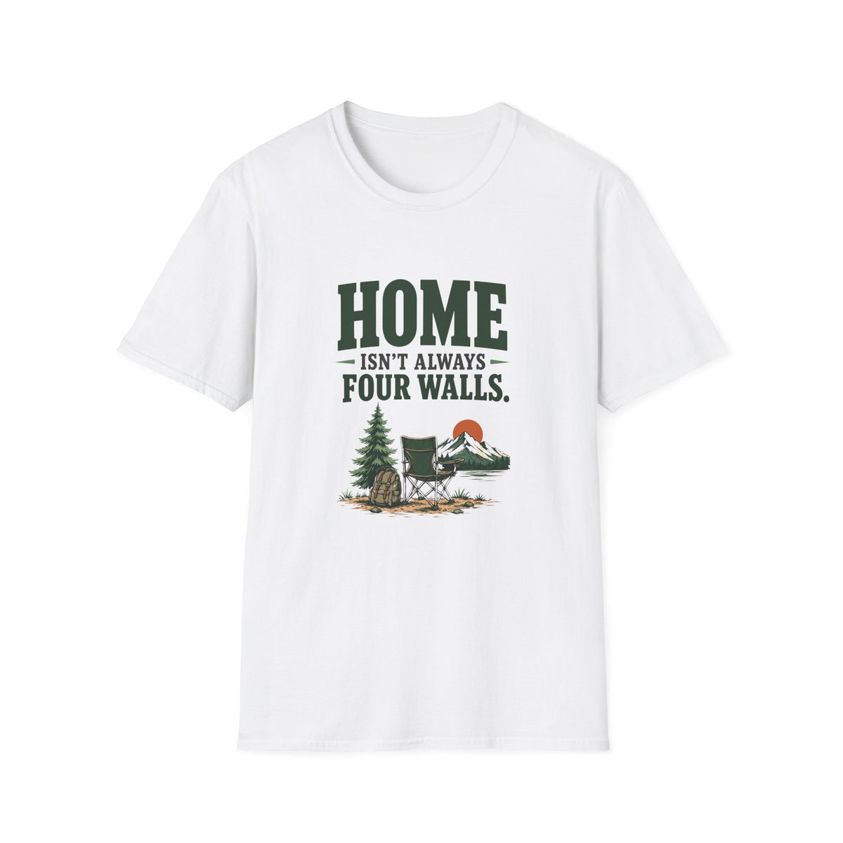 Home Isn't Always Four Walls. T-Shirt