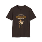 Confidently Underqualified Camper Girl. T‑Shirt