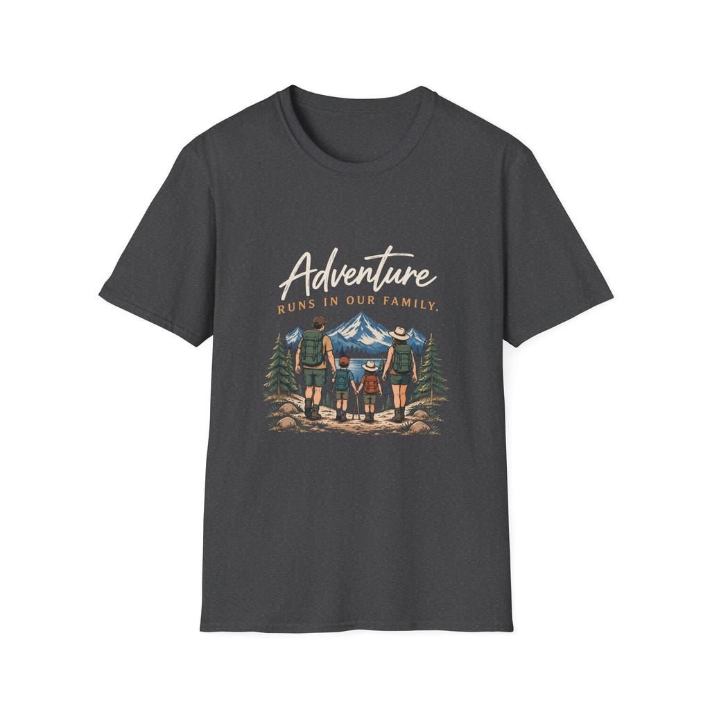 Adventure Runs In Our Family. T-Shirt