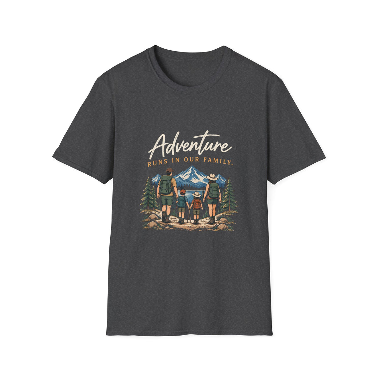 Adventure Runs In Our Family. T-Shirt