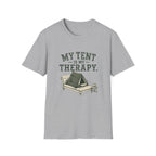 My Tent Is My Therapy. T‑Shirt