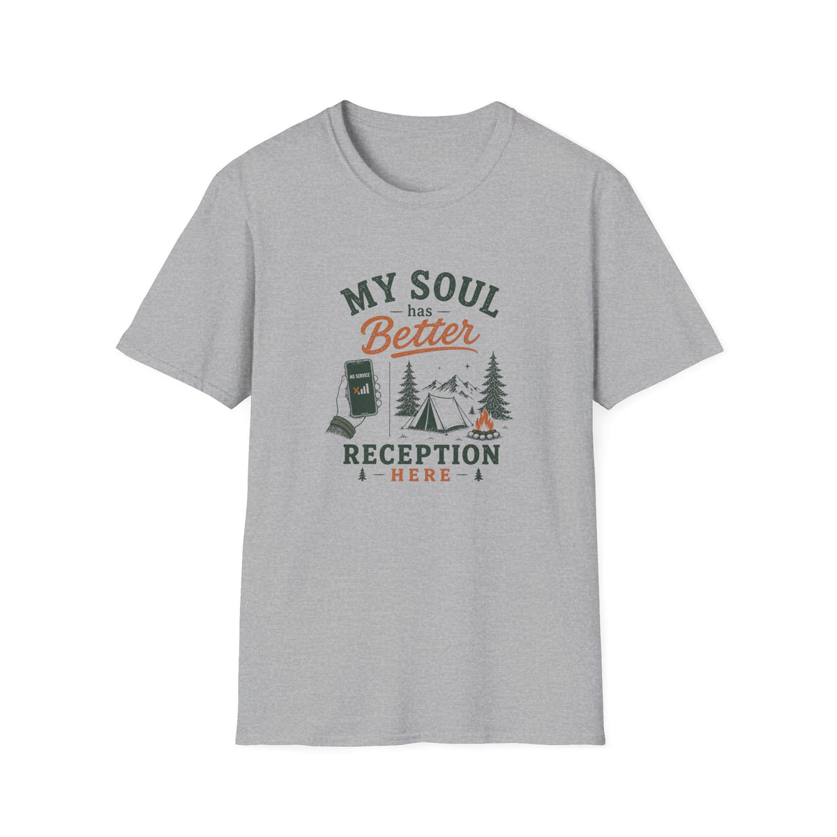 My Soul Has Better Reception Here T‑Shirt