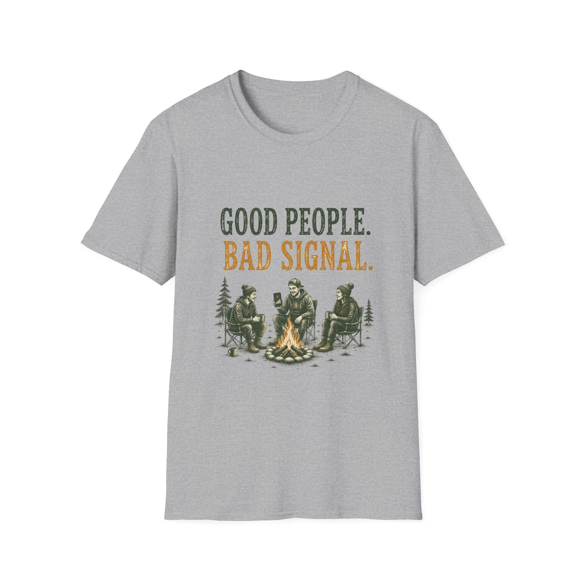 Good People. Bad Signal. T‑Shirt