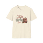 Glitter Is My Survival Gear. T‑Shirt