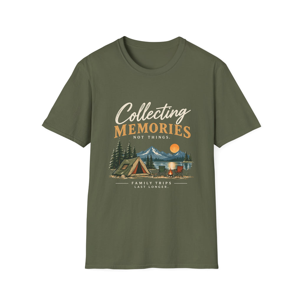 Collecting  Memories. Not Things. T-Shirt