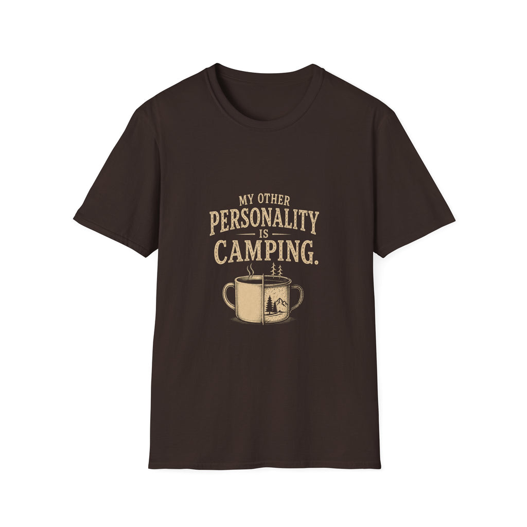 My Other Personality is Camping. T‑Shirt