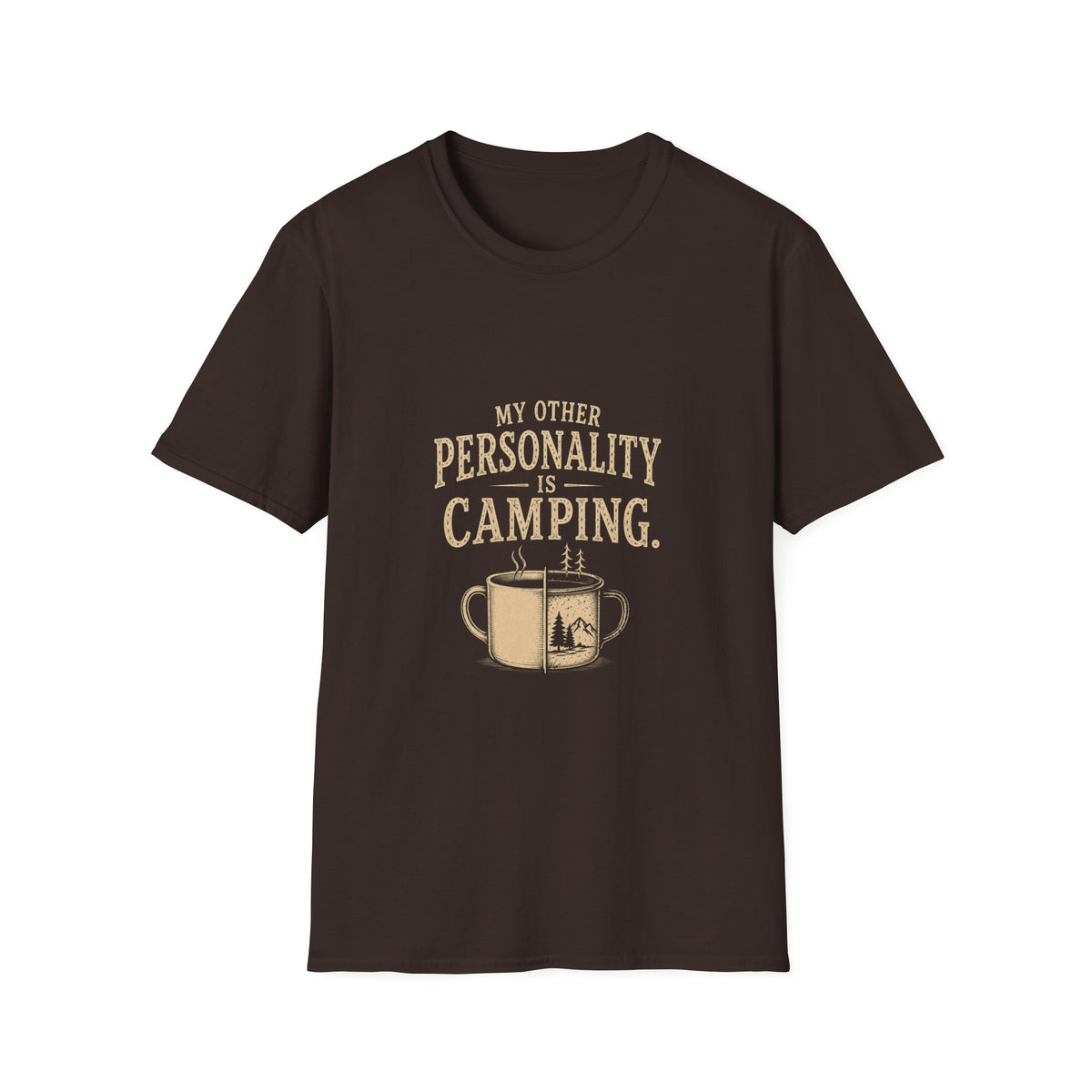 My Other Personality is Camping. T‑Shirt